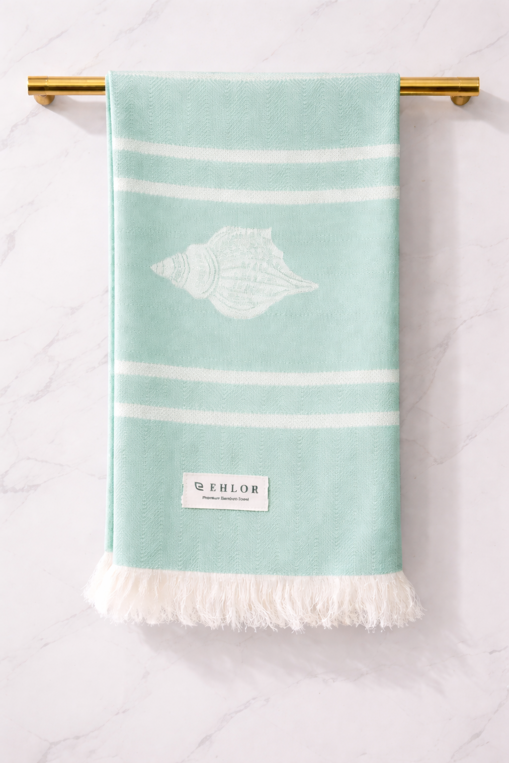 Conch Bamboo Bath Towel