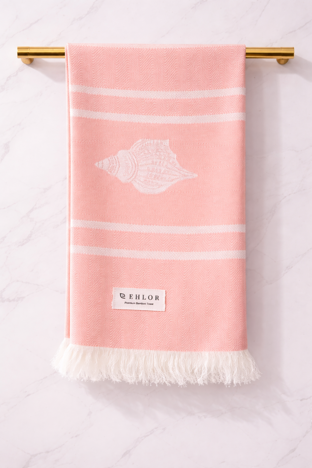 Conch Bamboo Bath Towel