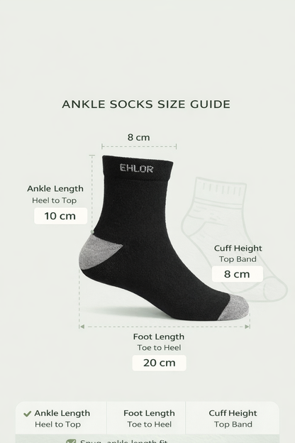 buy ankle length socks online