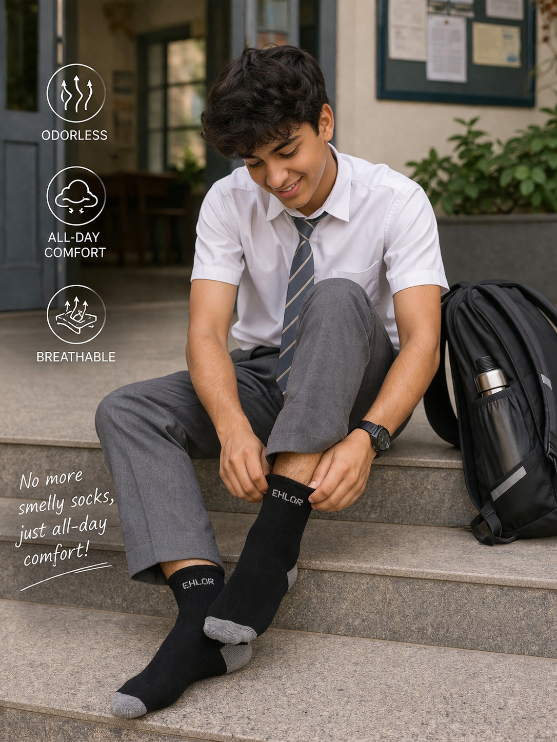 buy ankle length socks for students
